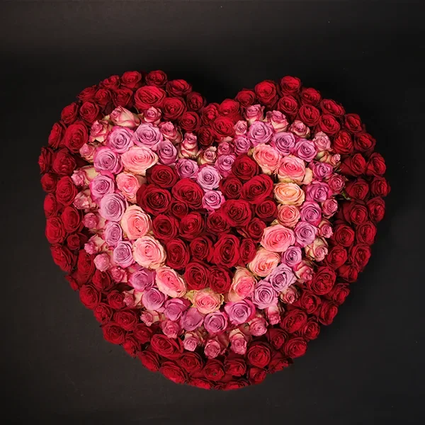 Heart's Desire - 250 Roses