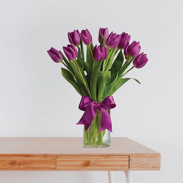 Purple Tulip Bouquet