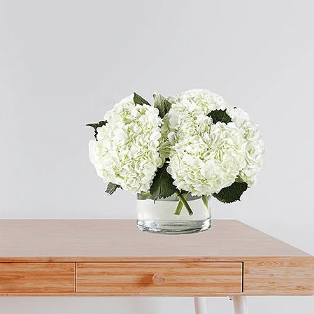 White Hydrangea Bouquet